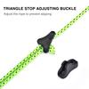 Camping Tent Rope Buckles Cord Tightener Tools Fastener Adjuster Non-Slip Rope Camping Portable Outdoor Elements