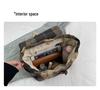 Women's Retro Plaid Backpack: Korean Style Kitten Commuter Handbag for Autumn & Winter