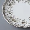 NARUMI Milano Plate (Black), 19cm, Made in Japan, 52443-1410