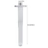   Stainless Steel Top Shower Arm Pipe Wall Mount for Bathroom Ceiling Shower Head(20 Cm)