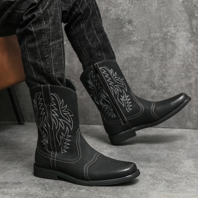 Botas de Couro da Moda para Homem Couro Genuíno Tamanho Grande Alta Qualidade Designer Botas Formais Botas Casuais Moda Negócios