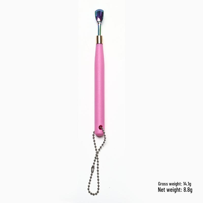Stainless Steel Horseshoe Gel Mixing Stick & Cuticle Remover
