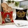 SPQR G-Gold Imperial Eagle Rome Cushion Cover Home Office Birthday Anniversary Gifts Soft Skin Friendly Cushion Cover