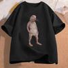 Funny Naked Mole Rat Print Tshirts Summer Humor Womens Clothing Casual Fashion Streetwear ONeck Short Sleeve Tshirts Tops