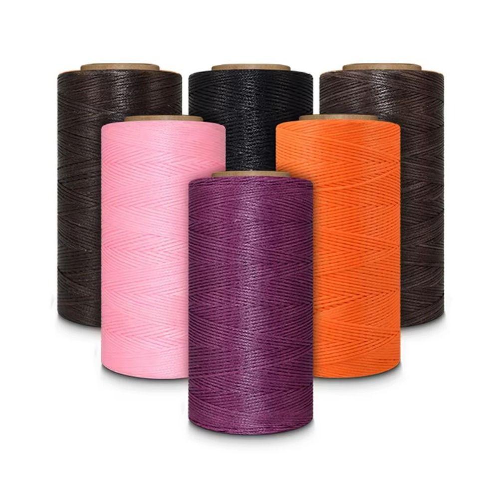 Practical 150D Leather Sewing Thread Thickness 0.8mm Walking Horse Wax Line Durable 260M Hand Stitching Thread DIY Handicraft
