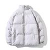 Abd boyutu kışlık ceketler erkekler Parkas kalınlaşmak sıcak tutan kaban erkek ceket düz renk Parka ceket kadın moda yeni streetwear