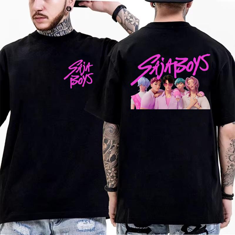 

Huntrx Men s And Women s Unique Short Sleeve T-shirt Eurocode Adult Double-sided Printed Top Men Women All-season M