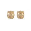 Elegant Inlaid Zircon Ear Cuff and Gold Electroplated Elf Ear Stud Earrings for Women