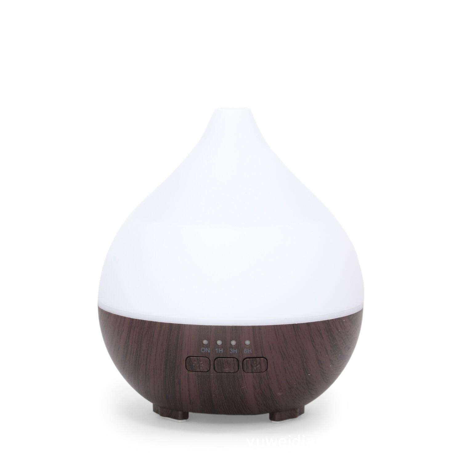 Portable Wood Grain USB Aromatherapy Humidifier & Essential Oil Diffuser, 150ml Office Use.