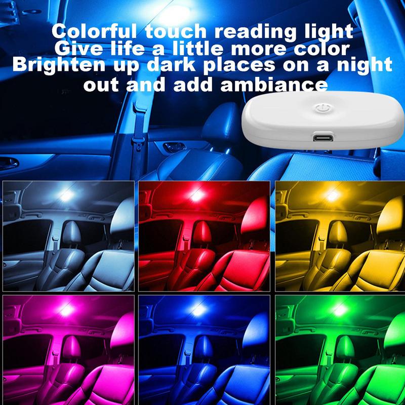 For Refer To Description Led Interior Car Lights Dome Touch Sensor Car Lights Inside Your Car Magnetic Led Lights With 7 Colors