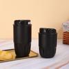 316 Stainless Steel Petal Coffee Cup: Portable Mini Thermos for Business On-the-Go