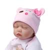 40/55 Cm Cute Sleeping Reborn Baby Doll for Girl Boy Soft Cloth Body Rebirth Doll Handmade Implanted Mohair Simulation Dolls Like Real Kids Xmas Gifts