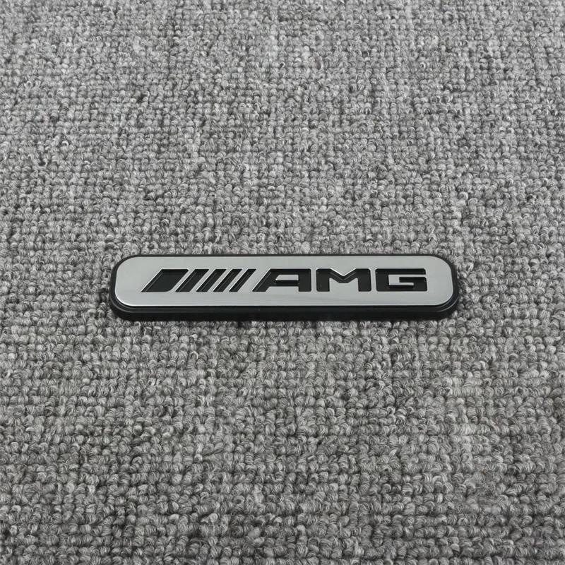1 Pçs ABS Car Side Trunk Para AMG Brabus Emblem Sticker Accessories For Benz Smart C63 A45 GLS Fortwo Forfour 451 453