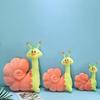 Cute snail snail doll plush toy girl bed sleeping doll cute home decoration