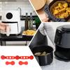 Air Fryer Liner Silikonschnalle Air Fryer Magnete Verhindern, dass Papierliner Lebensmittel bedecken und das Heizelement berühren, um zu verbrennen