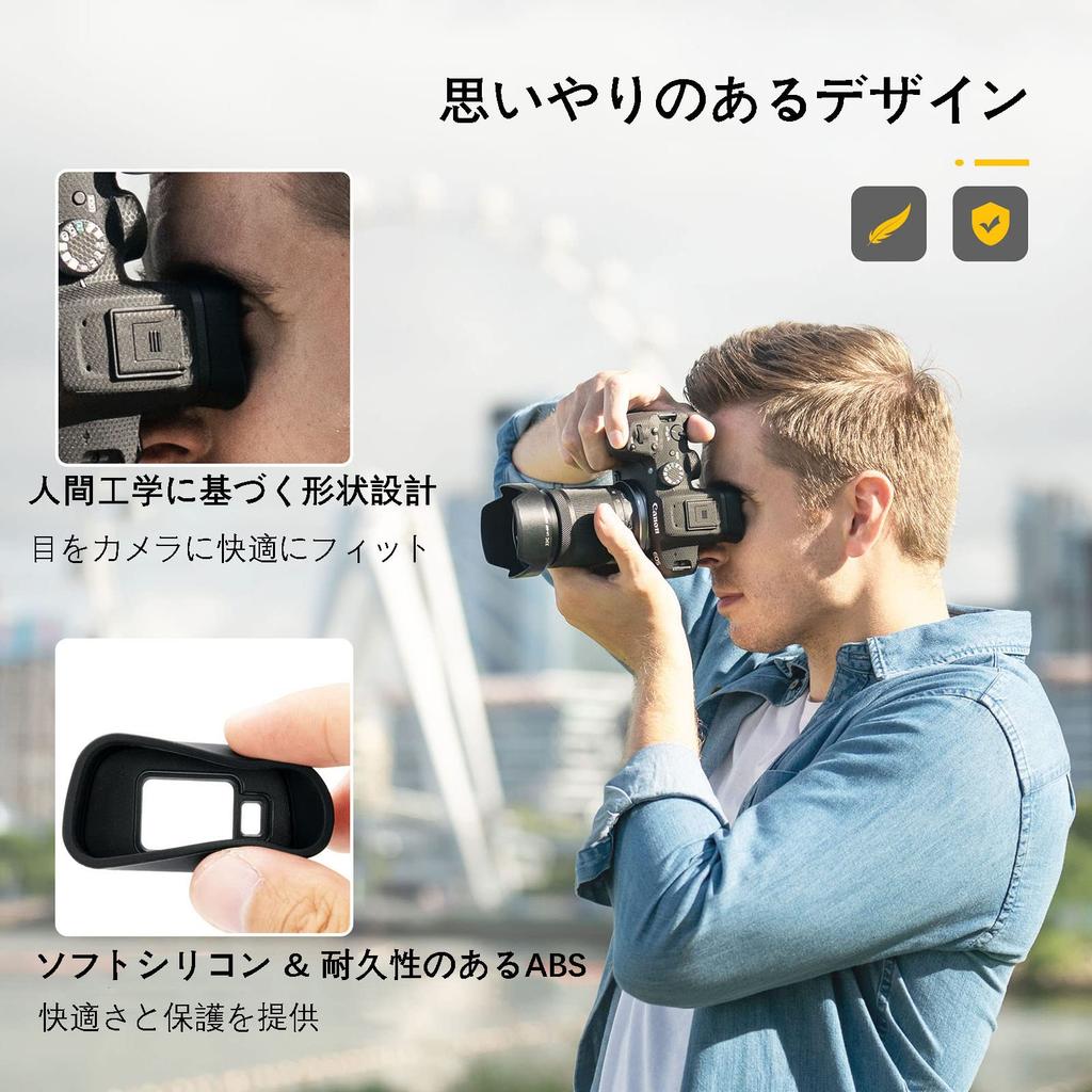 Extended Eyecup Eyepiece for Canon EOS R10 Blocks Stray Protects Viewfinder R10/EOS Cameras, Light,