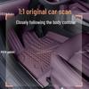 26 New Xiaopeng P7 TPE Full Surround Car Foot Mats - Starry Sky Interior Carpet