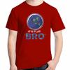 Its Flat Bro Earth Society Flat Earth Fashion Gifts T Shirts Summer Cotton Short Sleeve Tshirts Unisex Oneck Print T Shirt