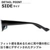[Garment] Sunglasses, Fashion Glasses, Light Colored Lenses, Square Shape, Lightly Tinted, Colored Lenses, Asian Fit, Men's & Women's