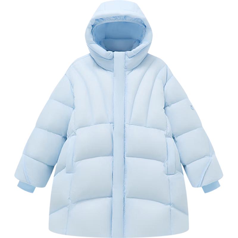 YeeHoo Kids Goose Down Hooded Long Jacket