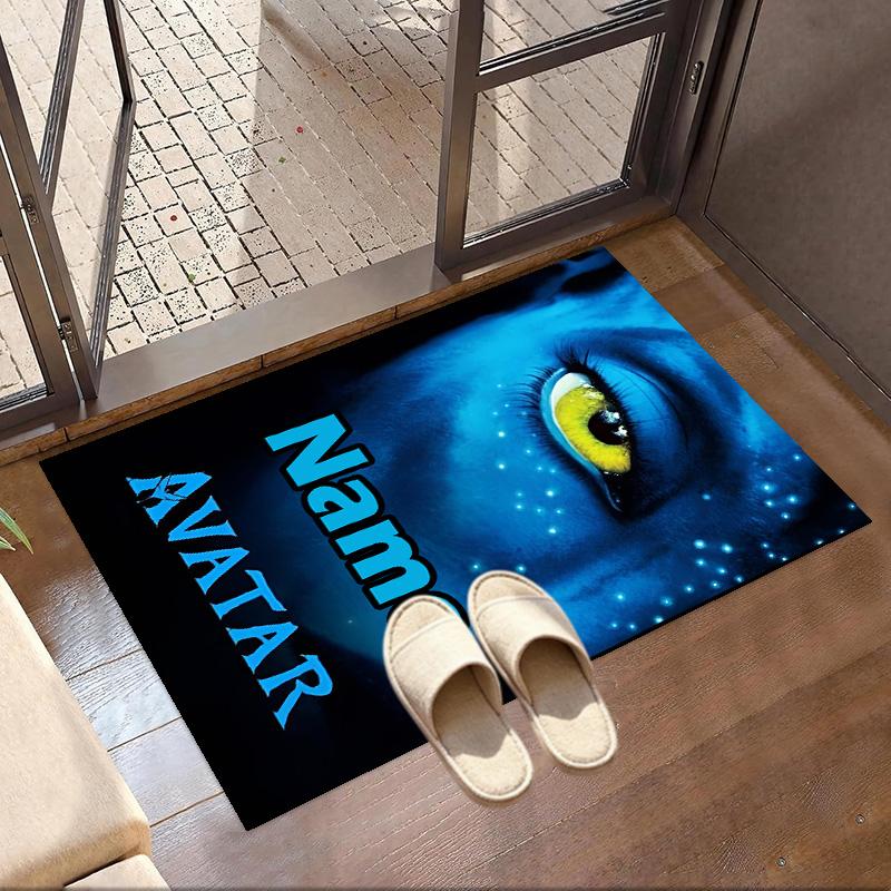 Custom Name Personalized Avatar Print Carpet, Versatile Home Decor Rug, for Playroom, Apartment, Balcony, Entryway, Hallway Gift