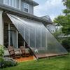 Heavy Duty Transparant Zeil Waterdicht Plastic Vel Versterkte Randen Metalen Oogjes Kas Isolatie Regenbestendige Afdekking Tuin Planten Zeil Buiten