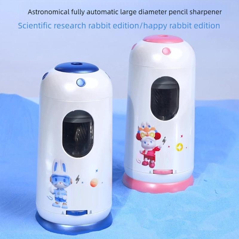 Rechargeable Electric Pencil Sharpener Quiet Operation Sizes