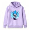 Kids Boys Girls Casual Pullover Hoodie, Cute Blue Speed Hedgehog Print Warm Lightweight Long Sleeve Hooded Sweatshirt for Daily Wear School
