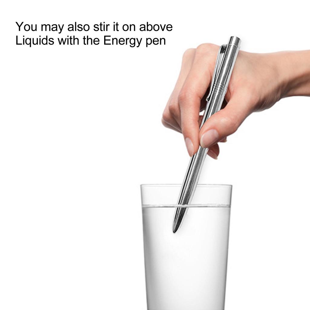 Negative Ion Energy Pen Stainless Steel Reduce Discomfort Manual Acupuncture Massage Pen