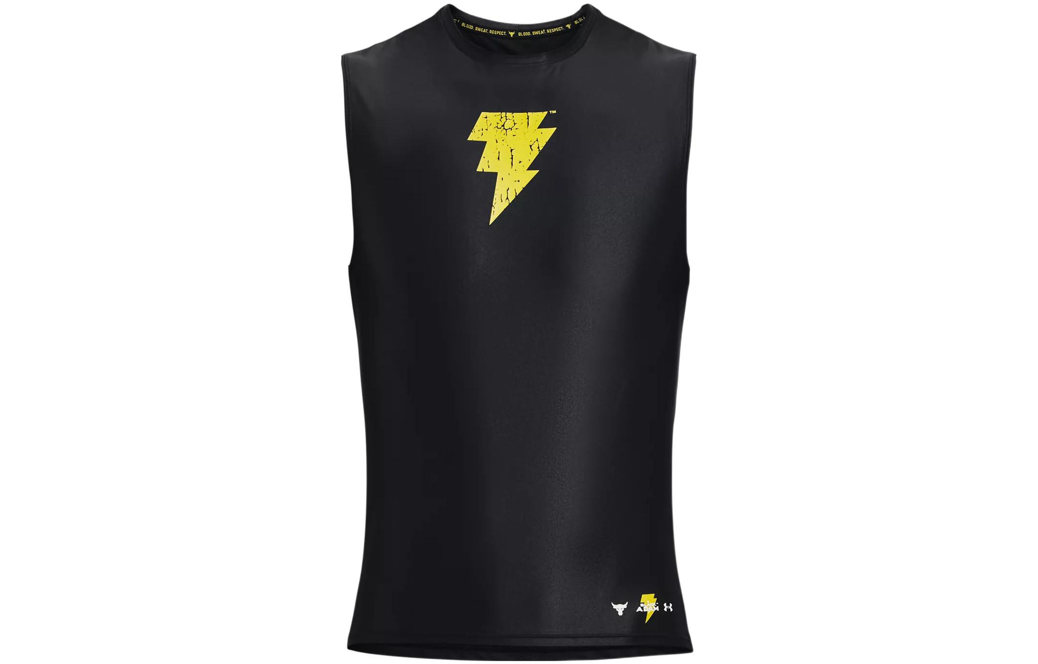 Under Armour Men s Project Rock HeatGear® Iso-Chill Adam Tank Black 1377746-001 M