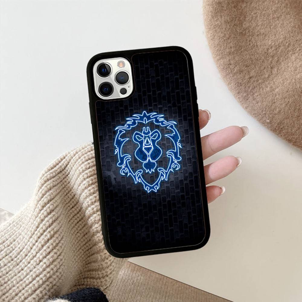 

Чехол для телефона World Of Warcraft Для iPhone 17 16 Pro Max Air 13 12 Mini 14 15 Plus 11 Задняя крышка из ПК+ТПУ iPhone 12pro max