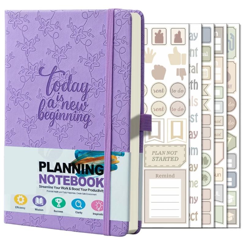 2026 Travel Organizers Schedule Planner With Monthly Weekly Layouts Lightweight Practical For Students & Professional фиолетовый