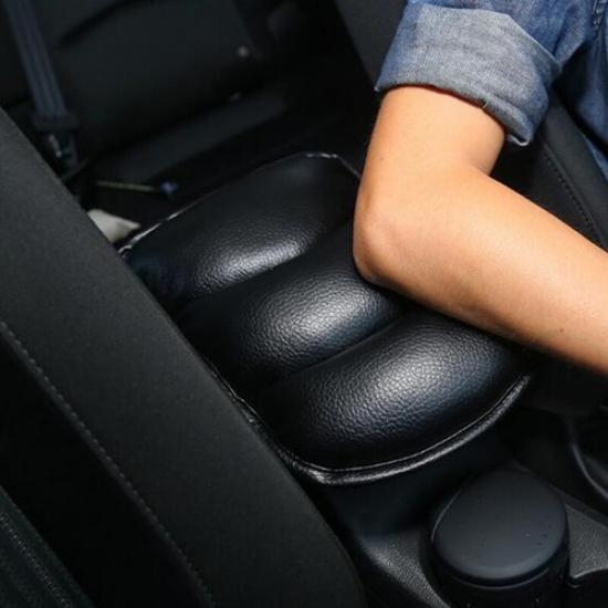 Thick PU Leather Car Armrest Pad Cover Auto Center Console Box Cushion Mat