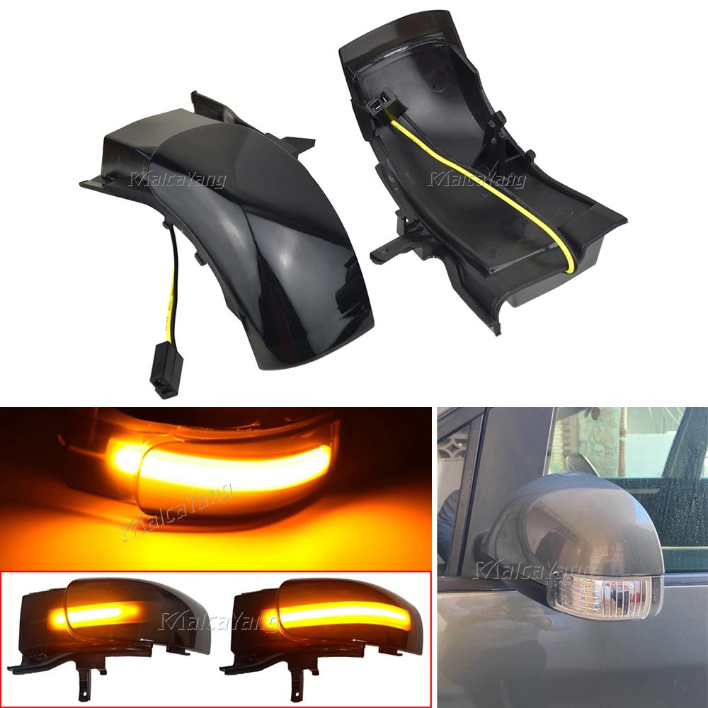For VW Touran 2003 2004 2005 2006 2007 2008 2009 2010 LED Turn Signal Light Dynamic Rearview Mirror Indicator Lamp