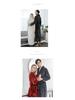 Unisex Thickened Flannel Bathrobe – Autumn/Winter Coral Fleece Pajamas, Plus Size