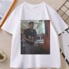 T-shirt Viral Photo Diamant Dustin Poirier Homme T-shirt Graphique Décontracté Col Rond Coton Imprimé Manches Courtes T-shirts Streetwear