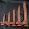 16.33-Inch Extra Long Realistic Dildo with 5 Size Options– Soft Flexible Silicone with Strong Suction Cup, Lifelike Texture for Women & Couples Adult