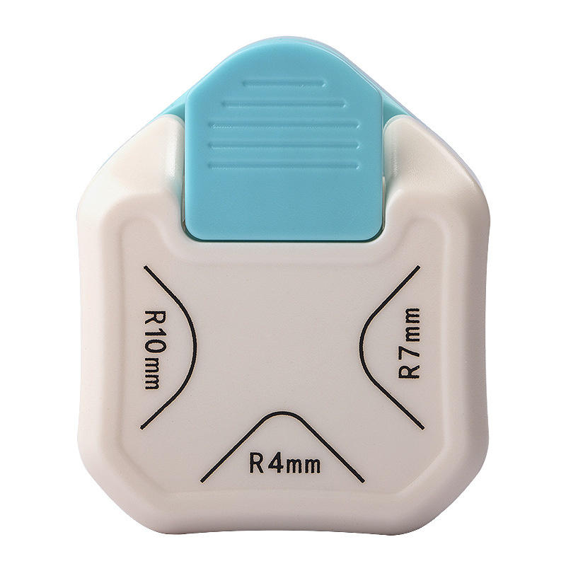 3 In1 Mini Round Corner Cutter Corner Durable Rounder Punch R4/R7/R10mm Paper Trimmer Round Corner DIY Paper Cutter Card