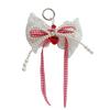 Fashionable Bowknot Key Ornament Delicate Ribbon Keychain Pendant Hanging Pendant for Adding a Touch of Elegances