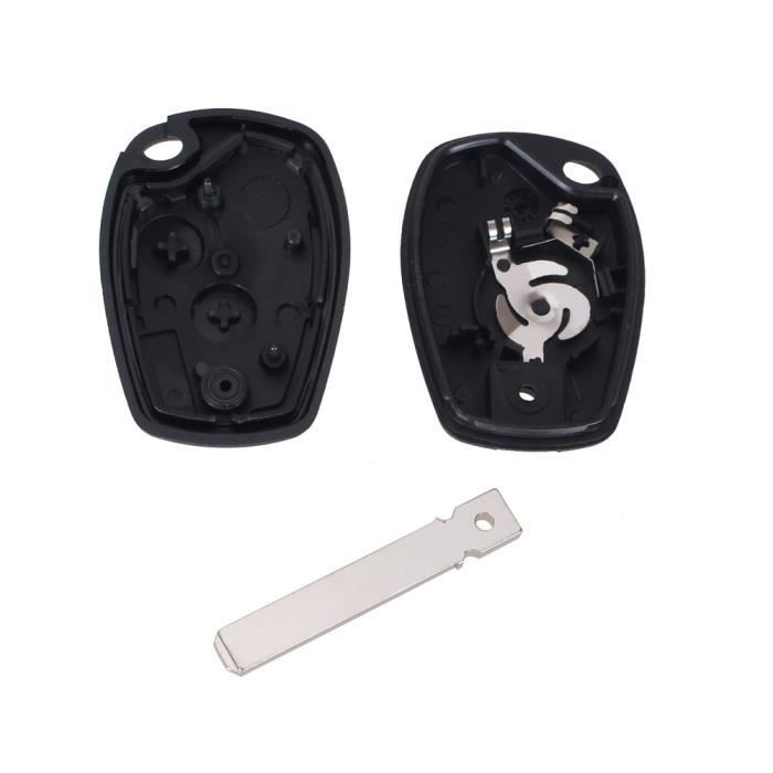 Key Shell for Renault Clio 3 Kangoo Master Modus Trafic Twingo Wind - 2 Button Remote Control Key Fob Phonillico®