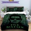3pcs Matrix, Poster Duvet Cover Set (1 Duvet Cover + 2 Pillowcases, No Core) - Comfortable, And Breathable Bedroom Decoration Yy251104077