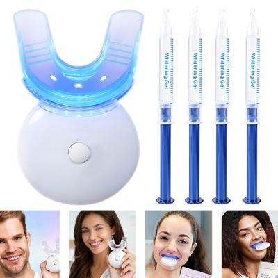 Kit de Clareamento Dental com Luz Gengival de 32 LEDs Bocal de Silicone Tubo de Gel IPX7 À Prova d'Água Saúde Gengival Alívio da Dor de Dente Luz