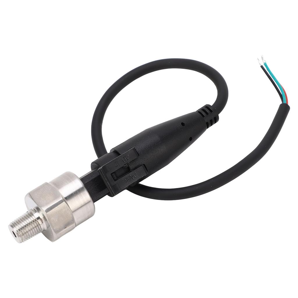 Tlakový převodník 1/8" 27NPT, nerezová ocel, tlakový snímač 0‑20 MPa pro olej, palivo, vzduch, vodu