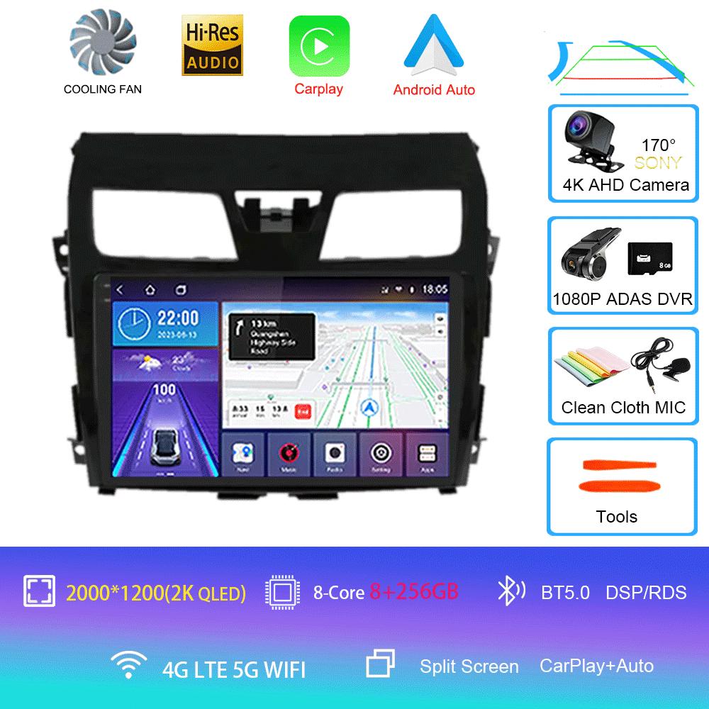 Car Radio Android 14 Carplay For Nissan Teana Altima 2013 2014 2015 GPS Multimedia Video Player DSP Stereo 360 Camera Head Unit