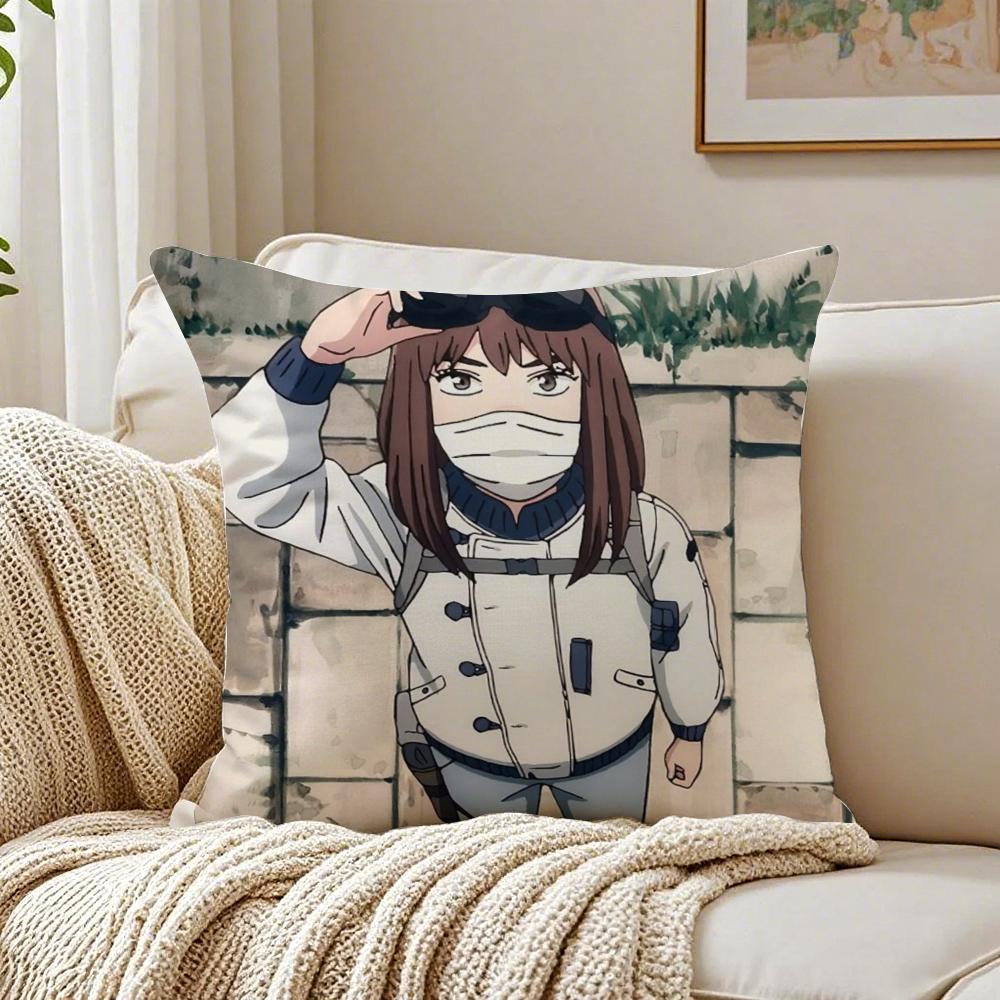 

Anime HHeavenly DDelusion Season Cushion Cover Linen Pillowcase Soft for Sofa Bed Home Room Decor 30x30cm