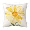 Summer Small Daisy Linen Pillowcase Yellow Letters Fresh Pillow Home Decoration Pillowcase