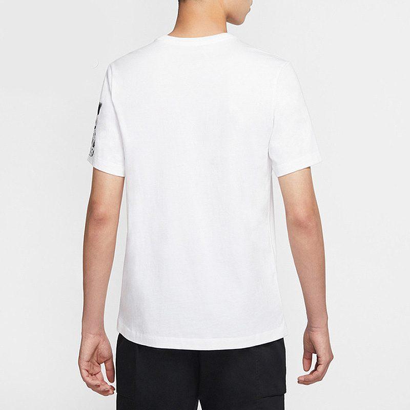 Nike T Shirts Men's White Crew Neck Moderate Other DM6962-100