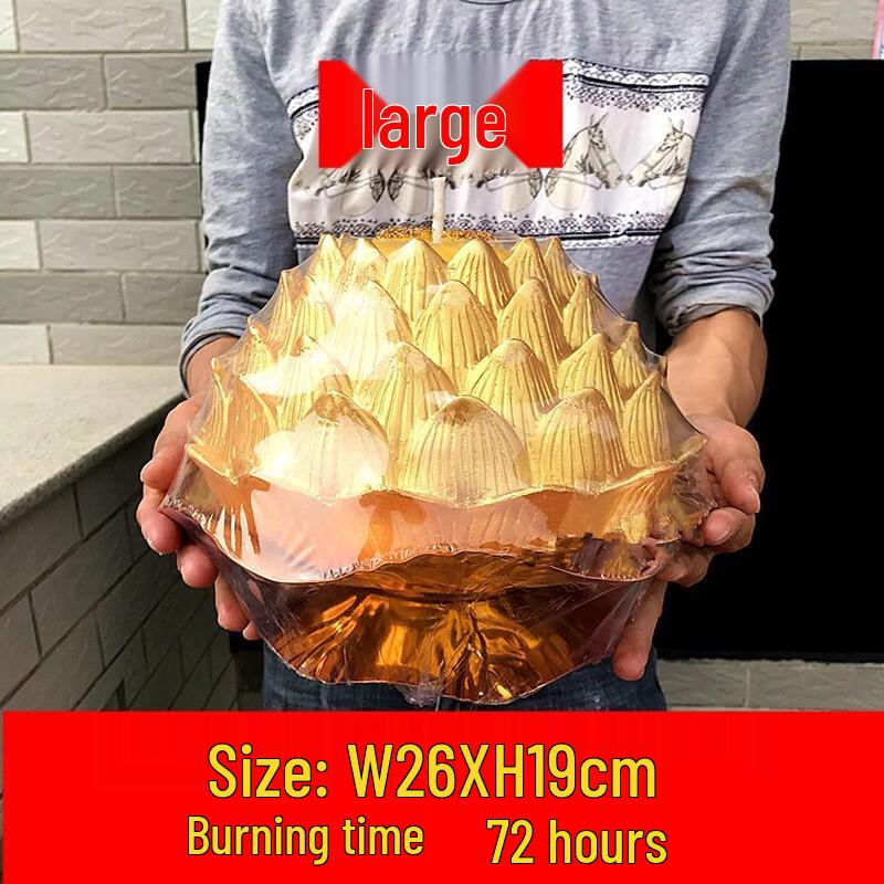 Handun Golden Lotus Candle