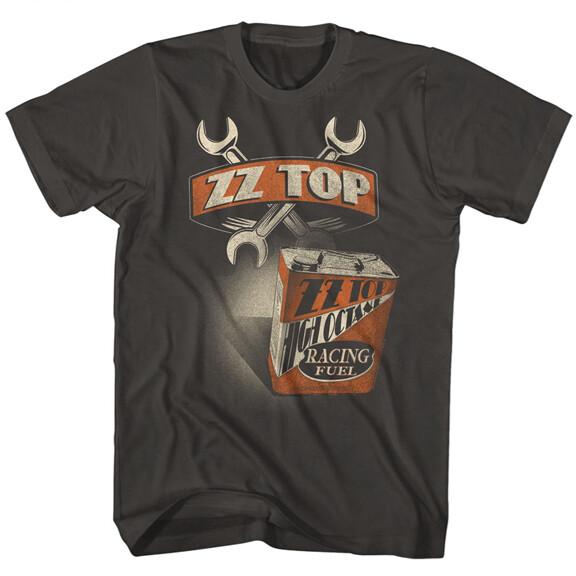 ZZ Top Wrenches High Octane Racing Fuel Men T Shirt Rock Music Band Merch XXXL