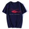 Summer T Shirt Short Sleeve Cotton Print Mi-8 Helicopter T-Shirt Casual Shirt Cool Tees Tops Streetwear Cotton Oversize